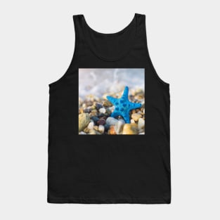 Starfish on Beach Tank Top